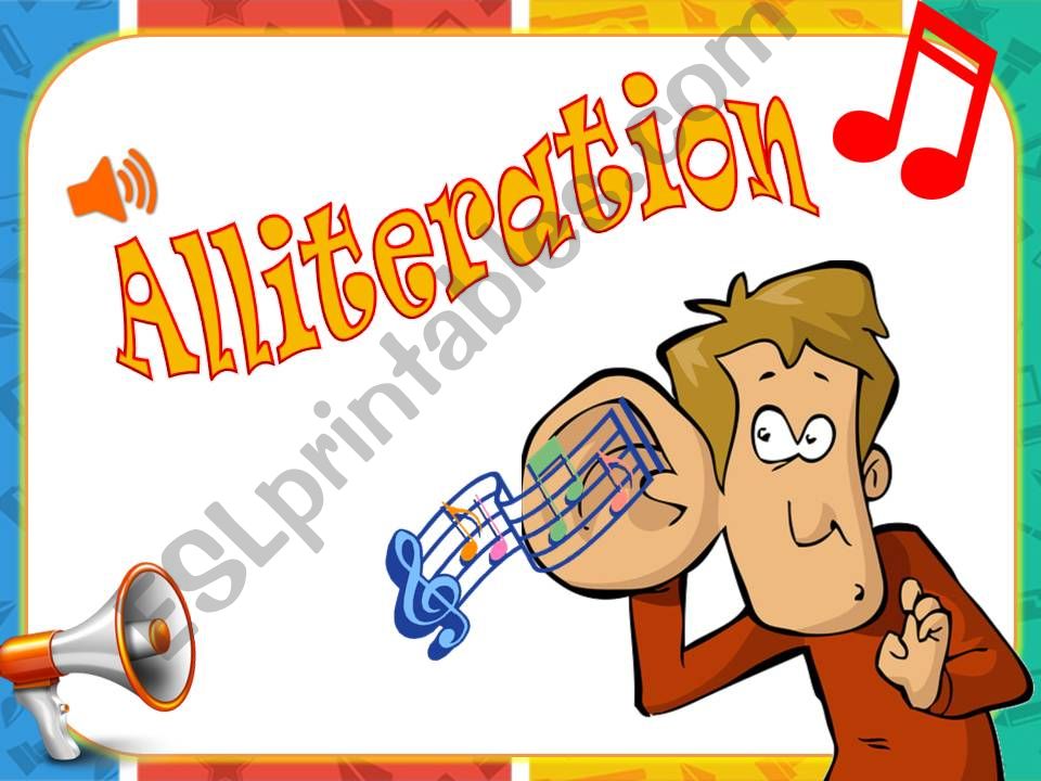 Alliteration powerpoint