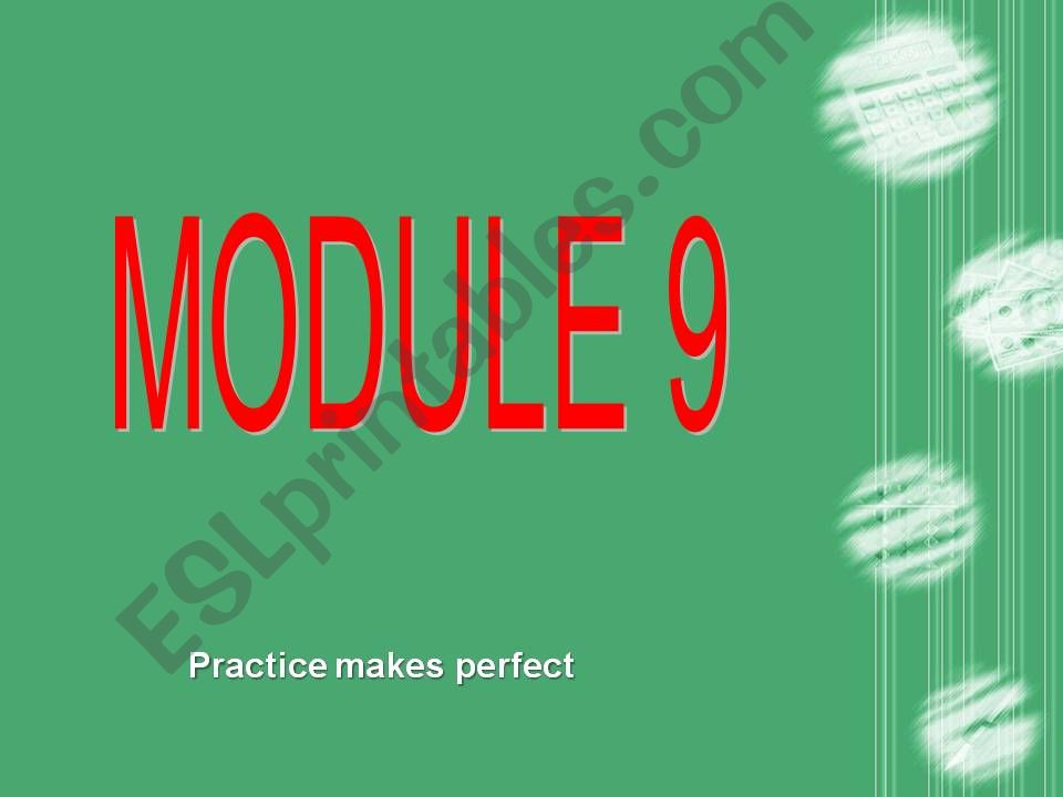 MODULE 9 powerpoint