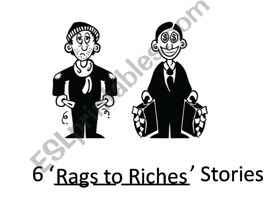Rags to Riches powerpoint