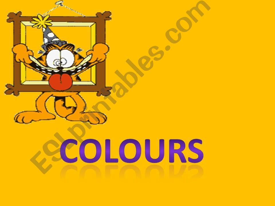 Colours  powerpoint