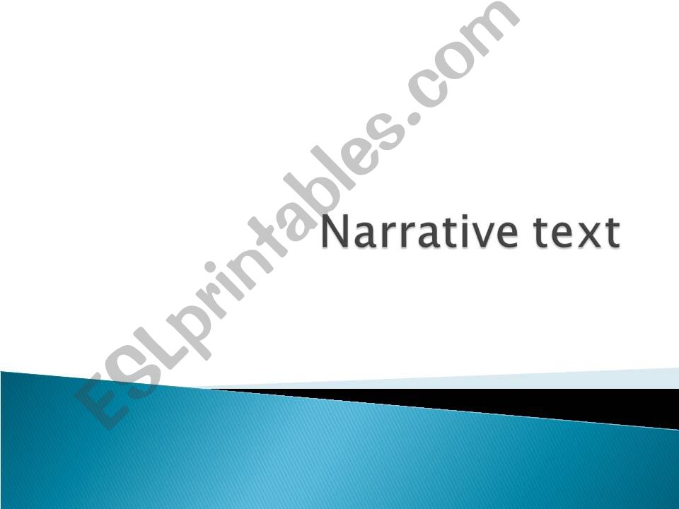 narrative text powerpoint