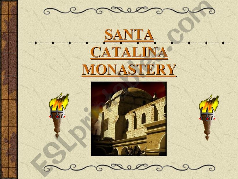 Santa Catalina Monastery - Arequipa-Peru