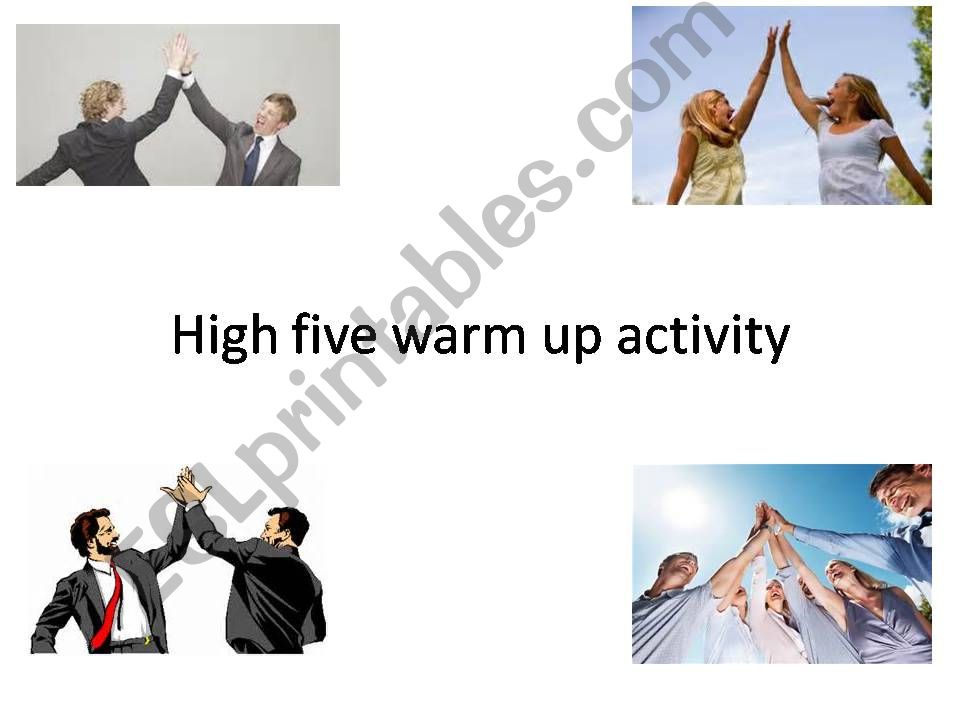 High Five (Have you ever...? game) 