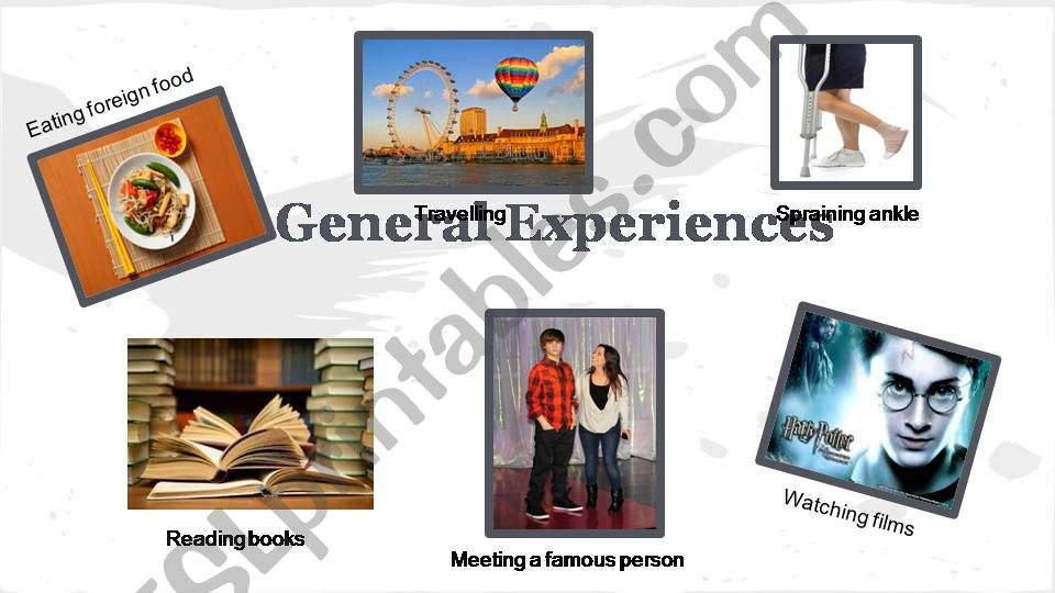 Present Perfect Power Point lesson