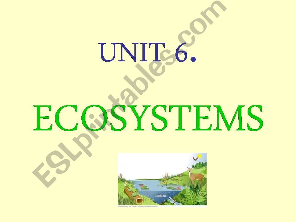 ECOSYSTEMS powerpoint