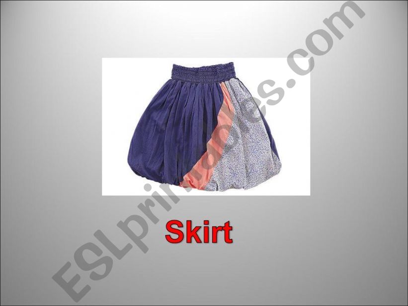 Clothes Part 2 powerpoint