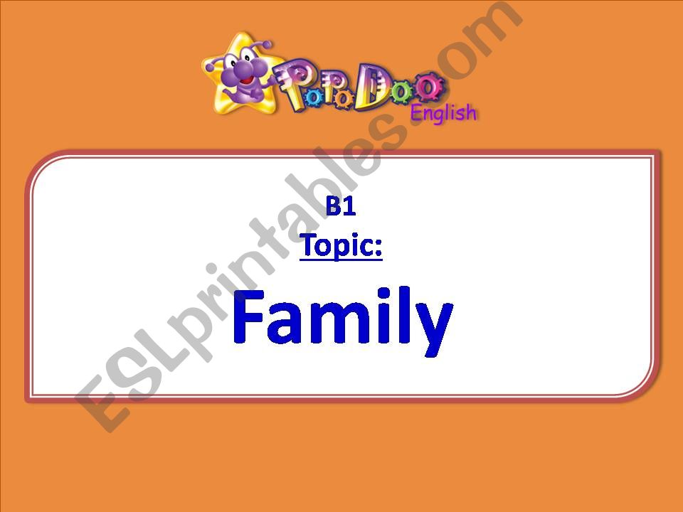 Family powerpoint