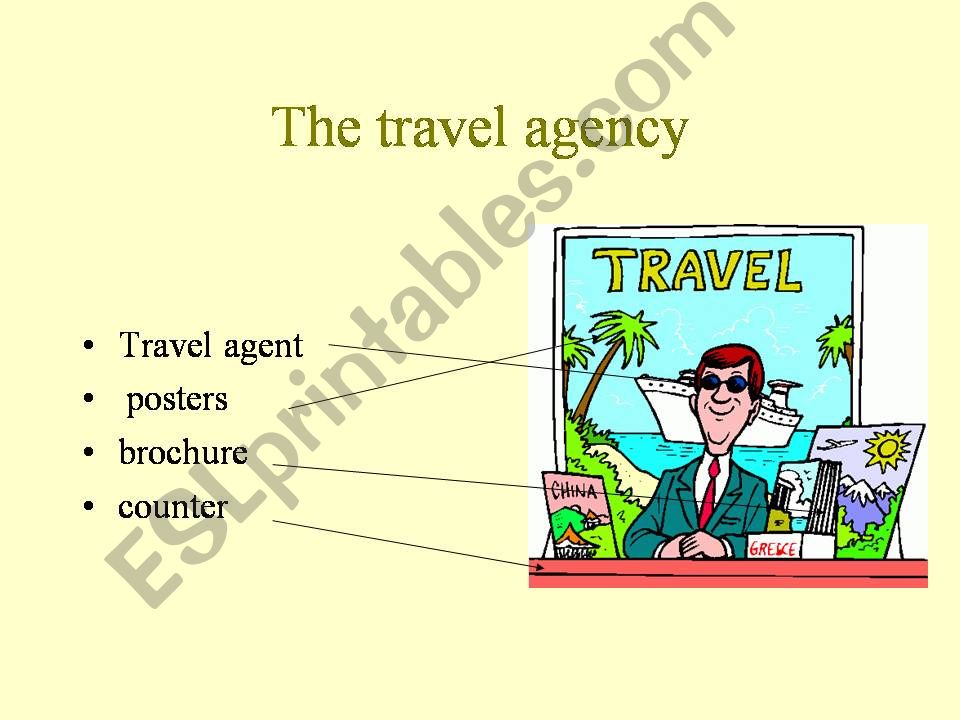the travel agency powerpoint