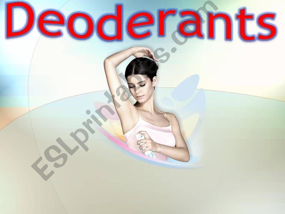 Deodorants powerpoint