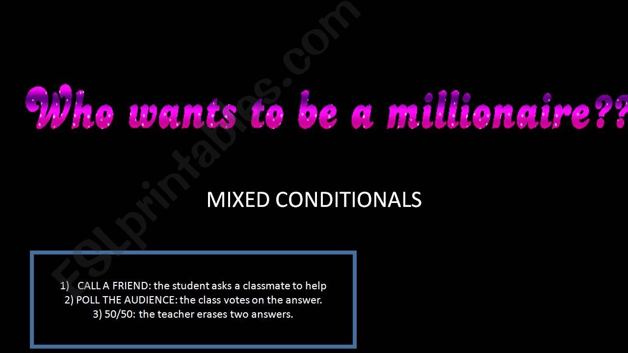 conditionals powerpoint