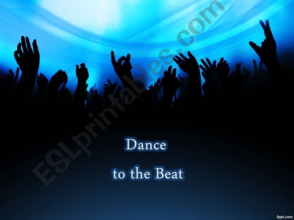 Dance To The Beat powerpoint