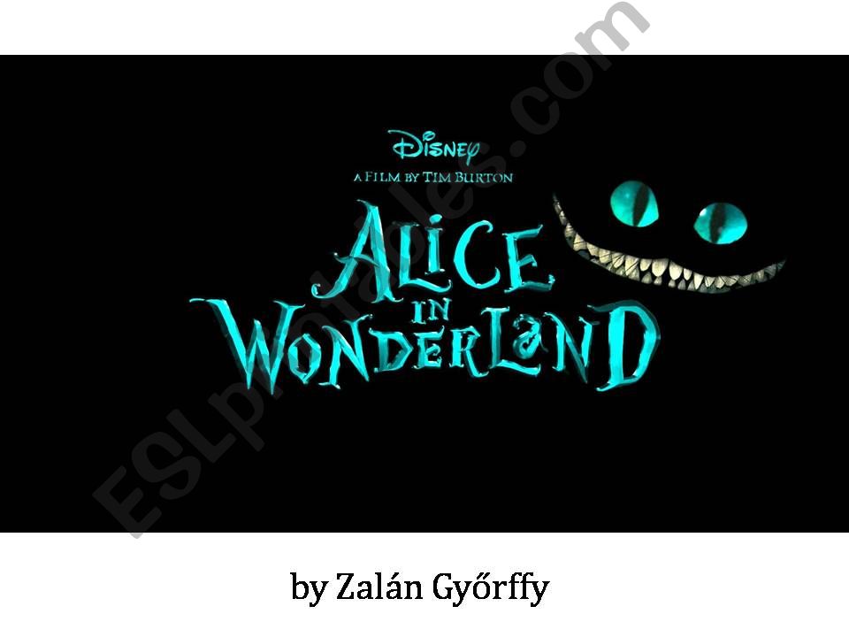 Alice in Wonderland powerpoint