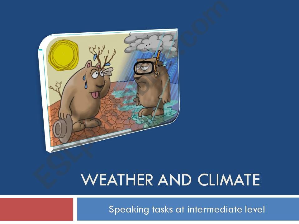 Weather and climate powerpoint