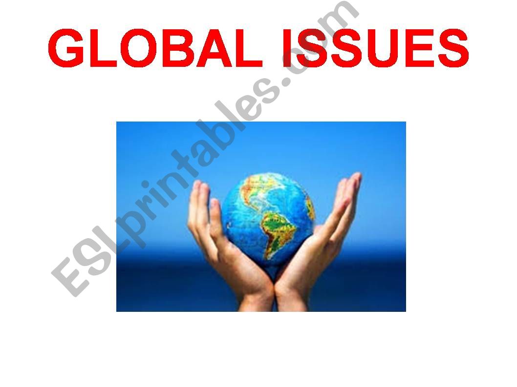 Global Issues powerpoint