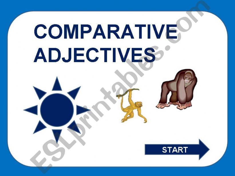 Comparative adjectives powerpoint