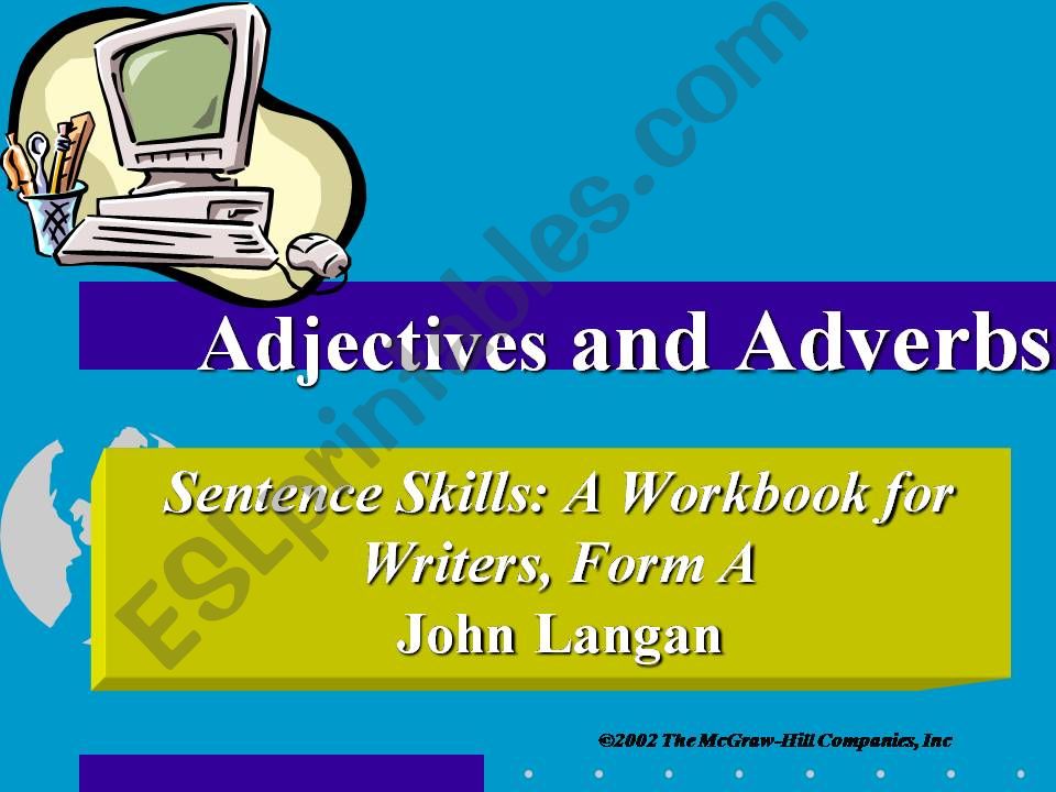 adjectives and adverbs powerpoint