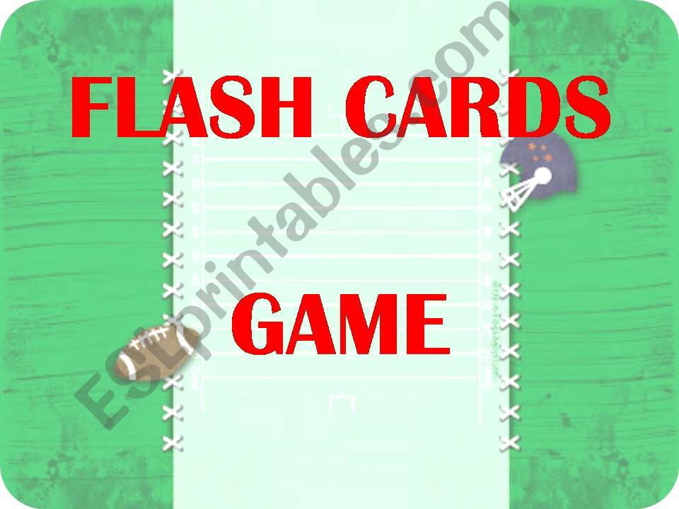 flash card game powerpoint