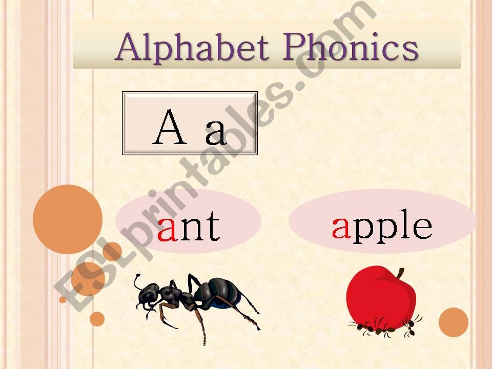alphabet phonics powerpoint