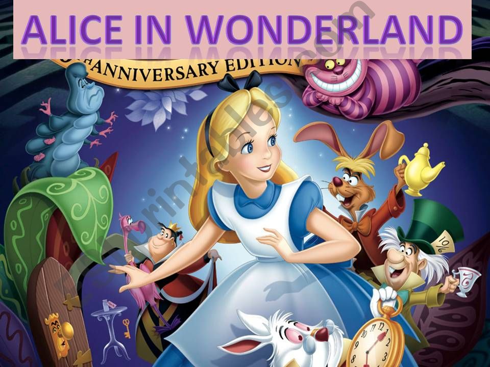 alice in wonderland powerpoint