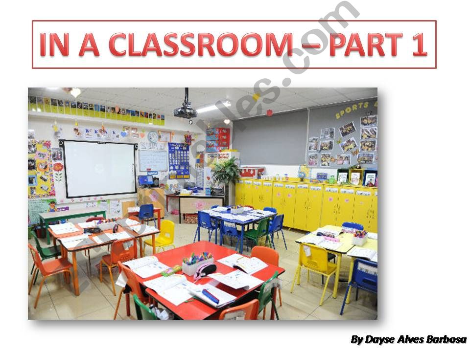 THIS AND THESE - Objects in a Classroom - Part 1