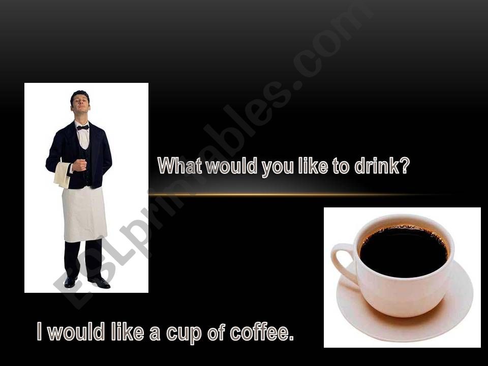 what would you like to drink powerpoint