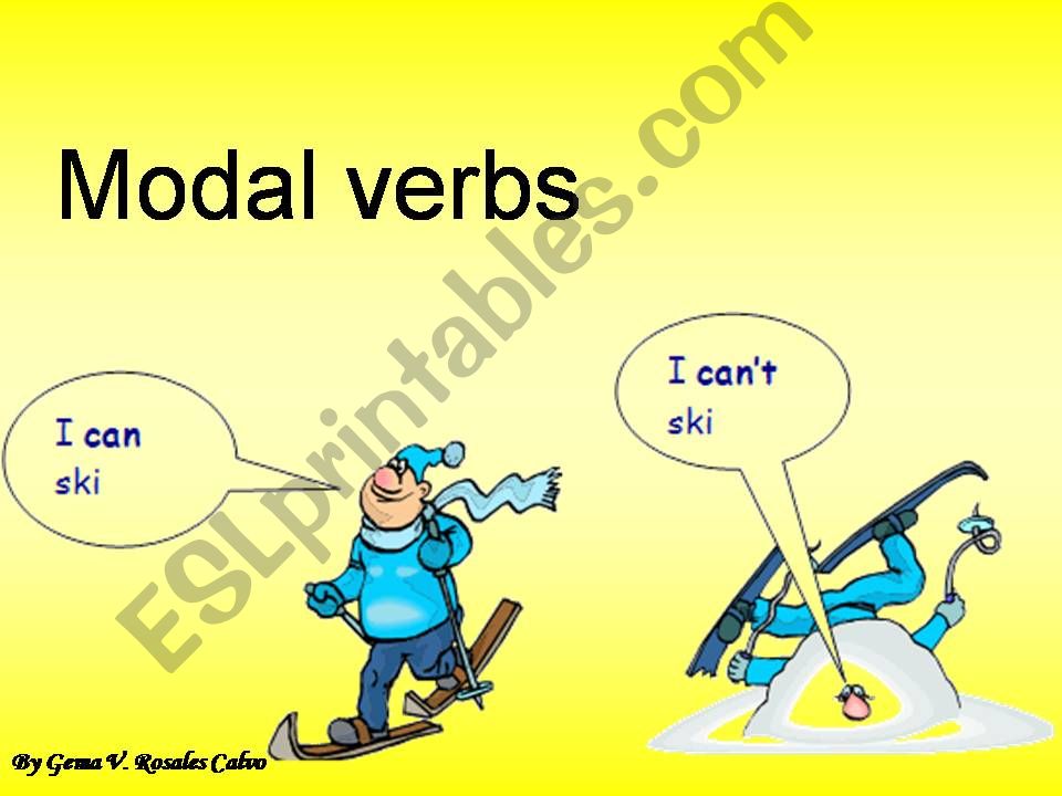 Modal Verbs powerpoint