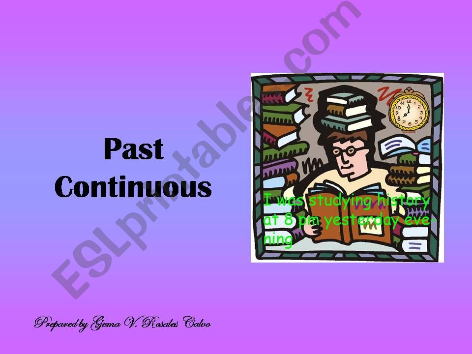 Past Continuous powerpoint