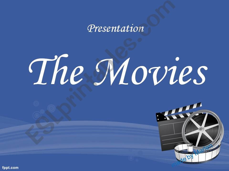Movies genres powerpoint