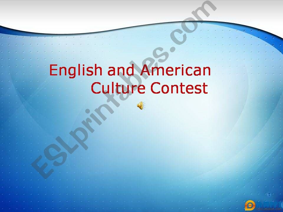 English and American Culture Quiz 2