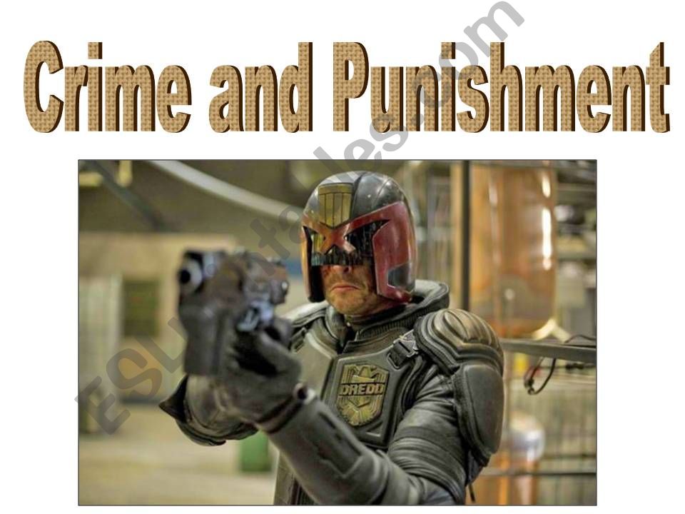 Crime and Punishment powerpoint