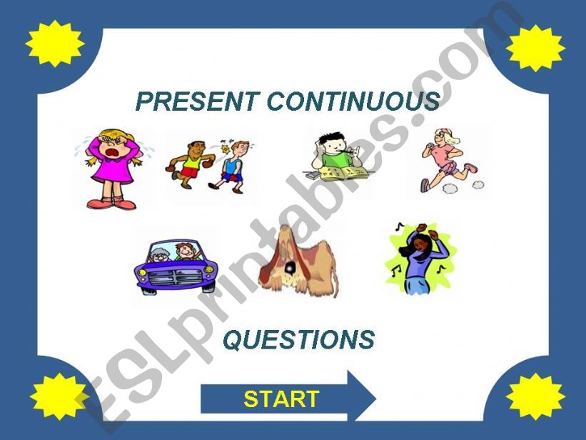 present continuous powerpoint