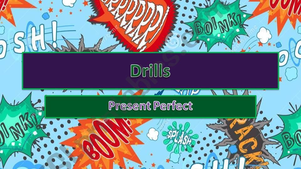 Present Perfect Practice powerpoint