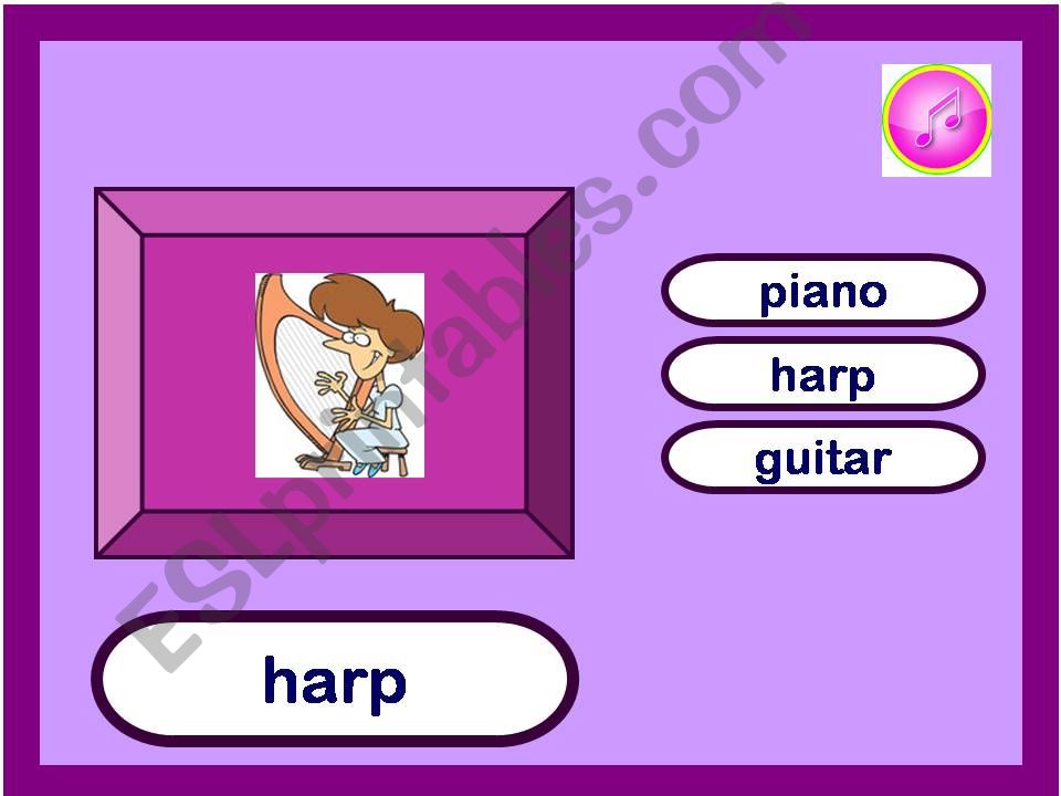 Musical Instruments powerpoint