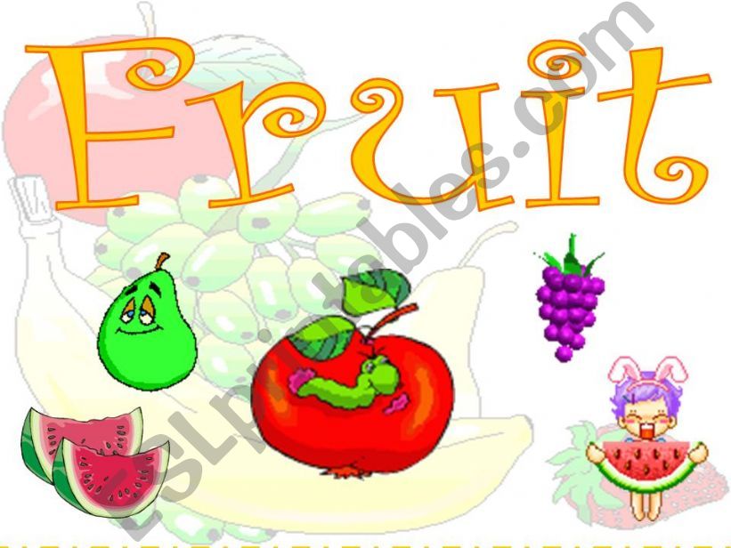 Fruit powerpoint