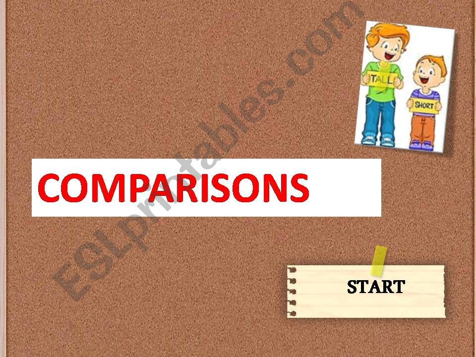 Comparison powerpoint