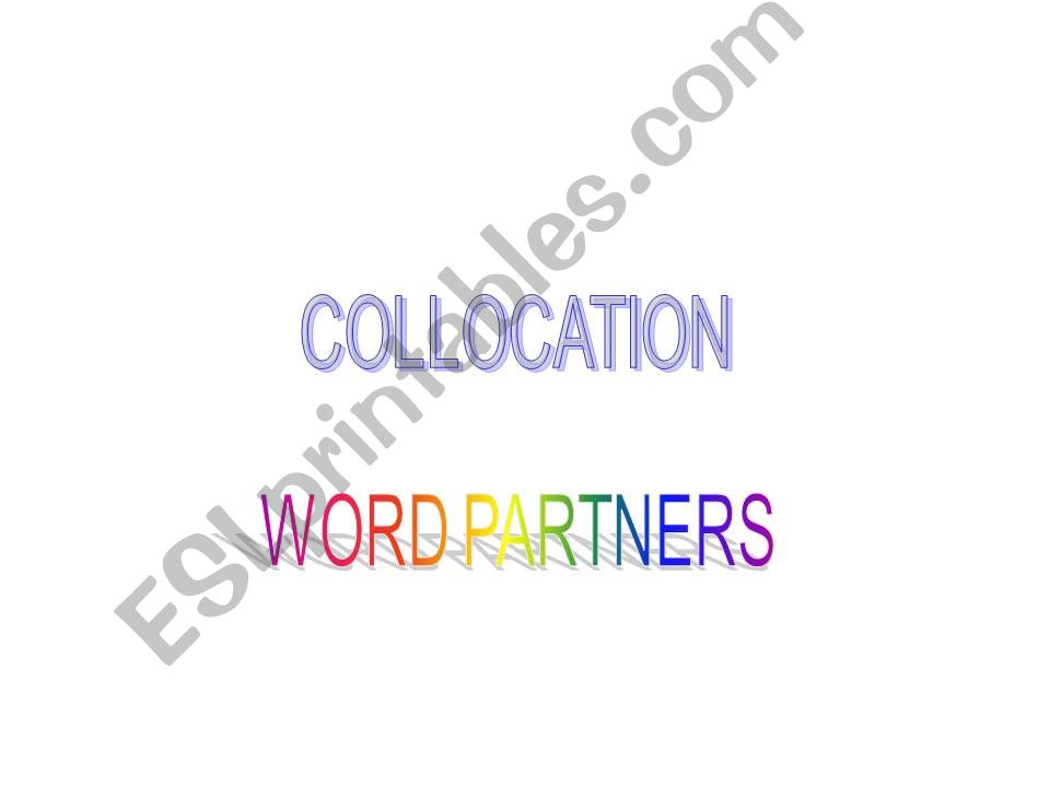 COLLOCATION powerpoint