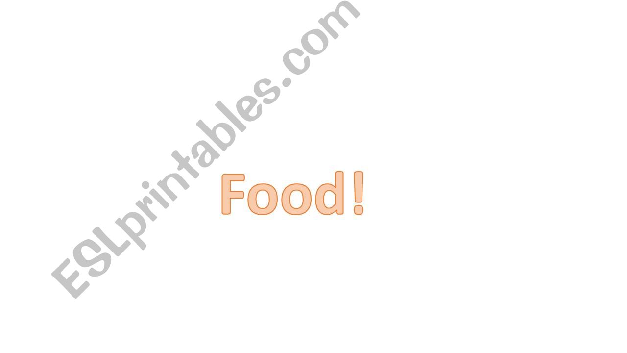 Food powerpoint