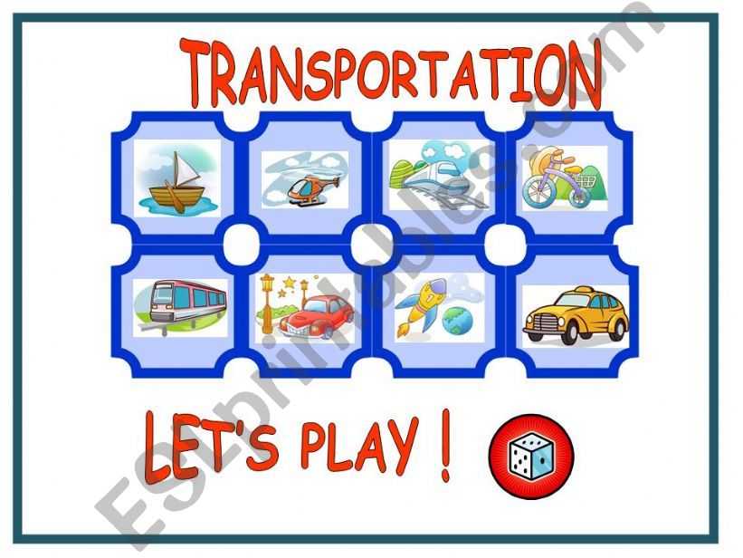 Transportation game powerpoint