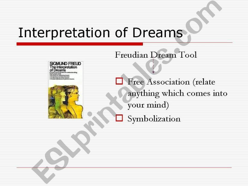 Interpretation of Dreams powerpoint