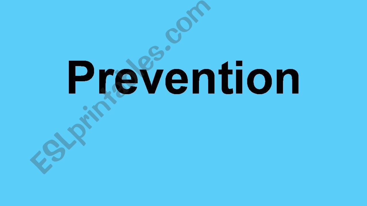What is Prevention? powerpoint