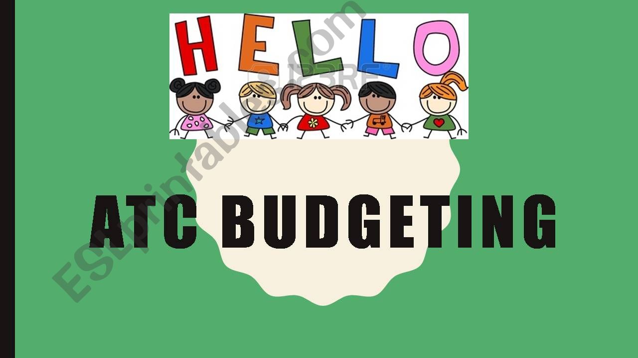 Budgeting powerpoint