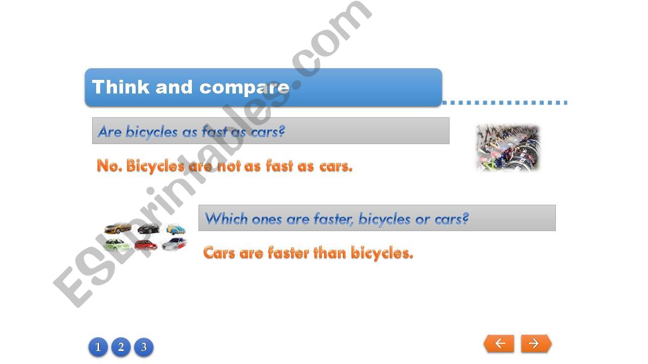 comparations powerpoint