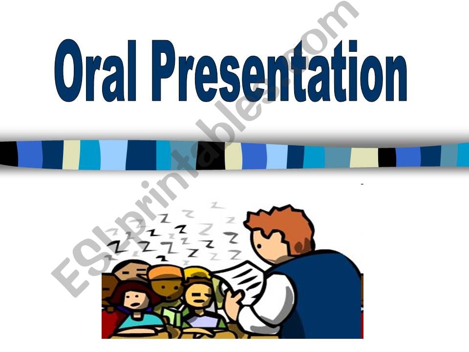 Oral Presentation  powerpoint