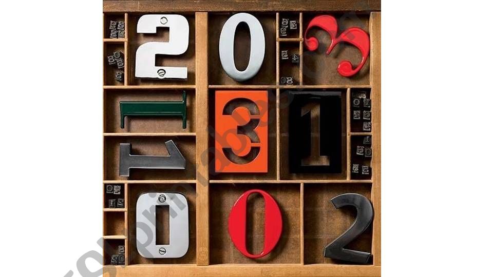 NUMBERS TEST powerpoint