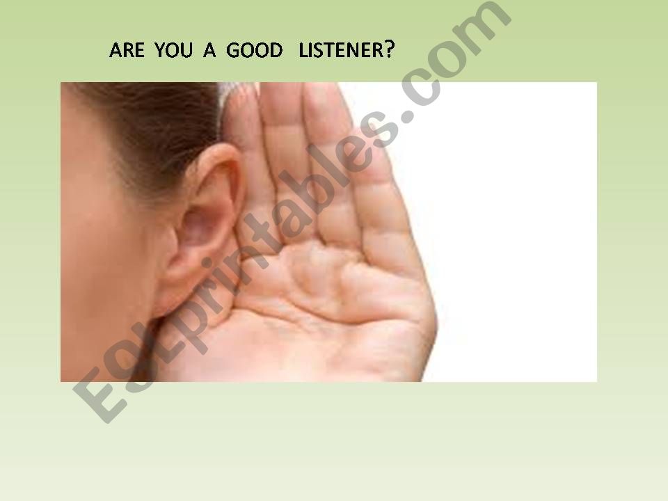 Listening Strategies powerpoint
