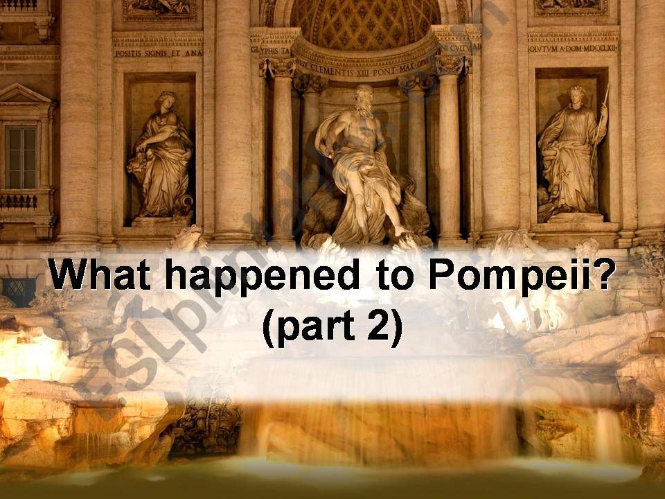Pompeii part 2 powerpoint