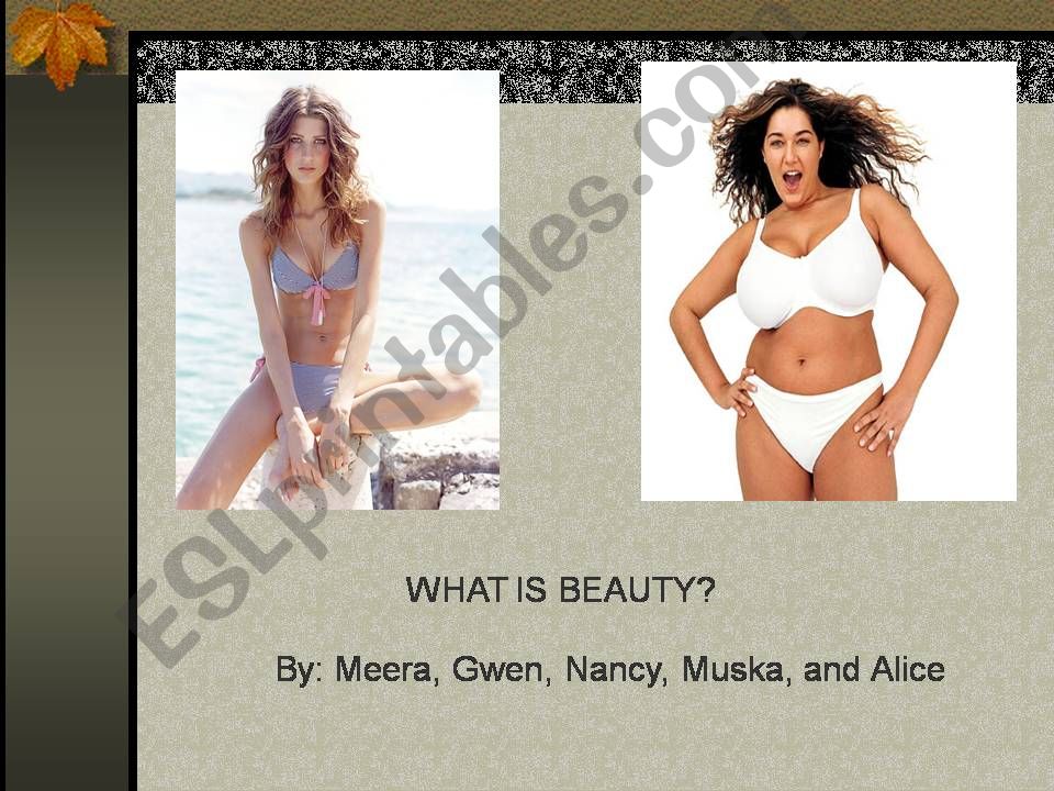 What is beauty powerpoint