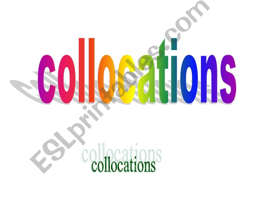 COLLOCATIONS powerpoint