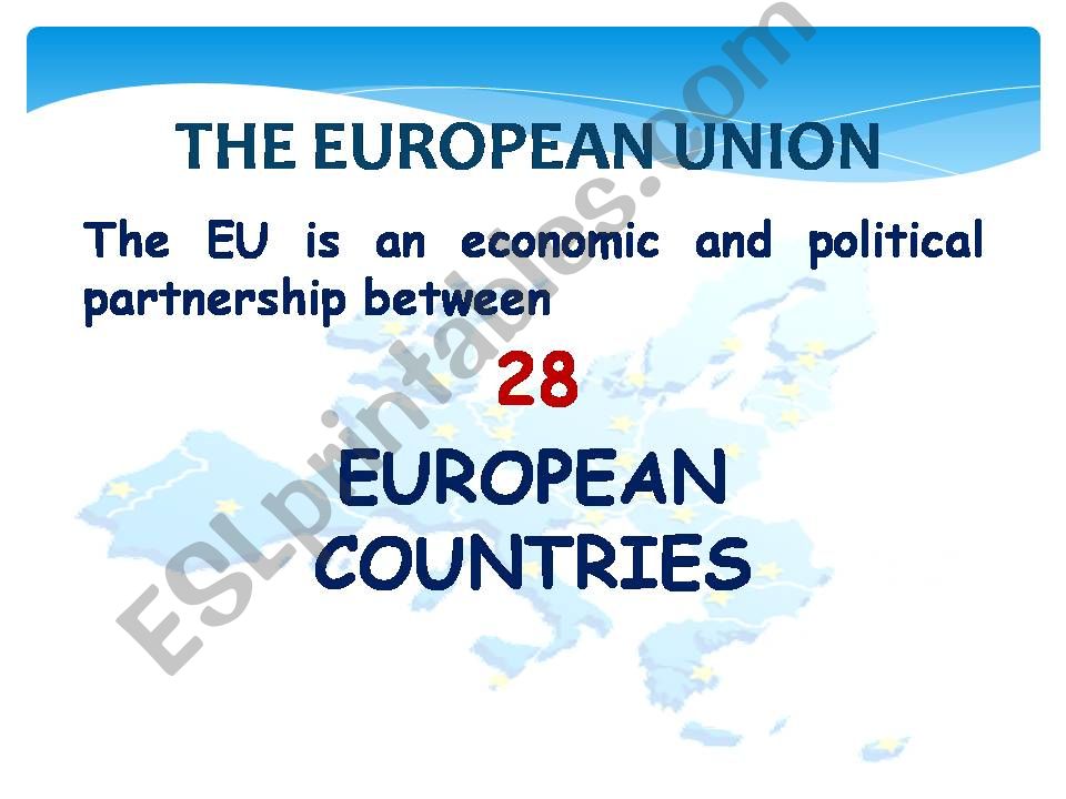 The European Union powerpoint