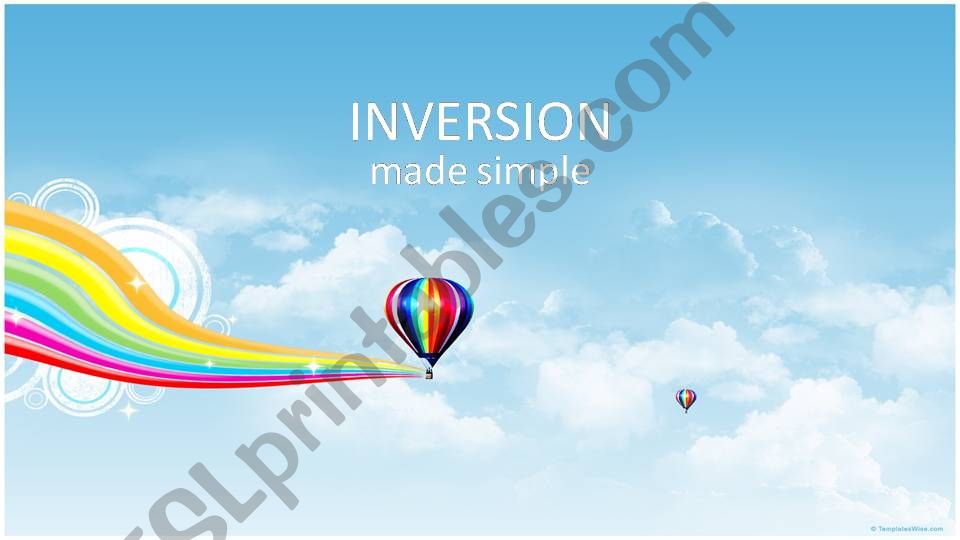 Inversion made simple powerpoint